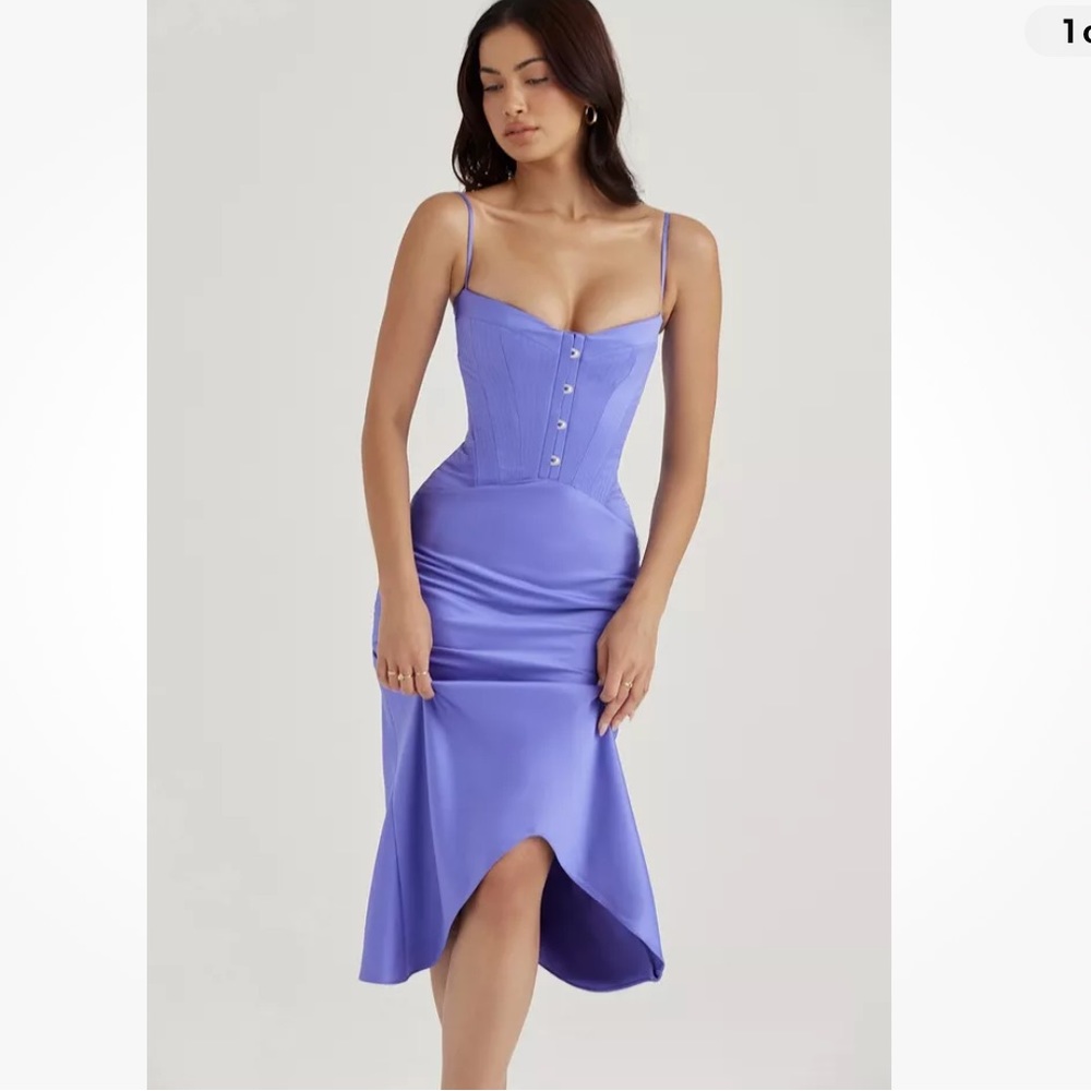 House of CB Lavender Midi Dress
